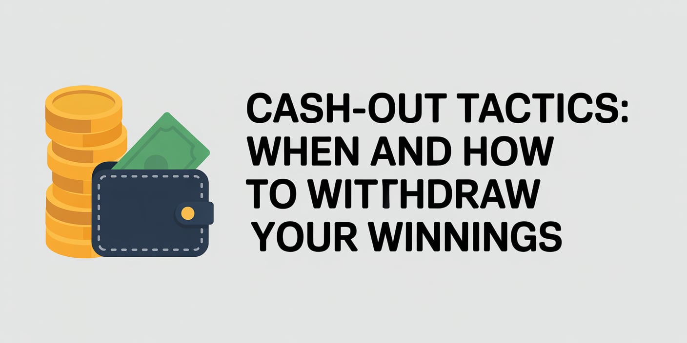 Cash-Out Tactics: When and How to Withdraw Your Winnings