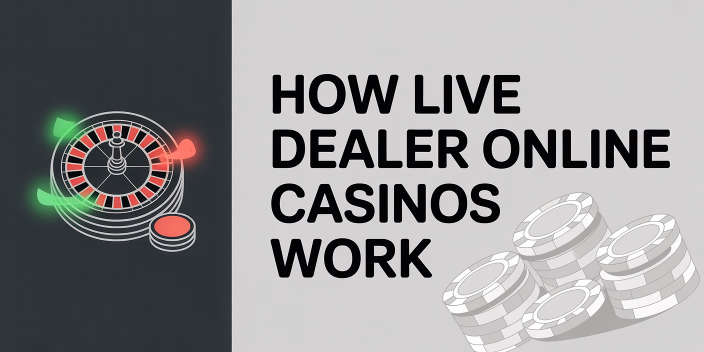 How Live Dealer Online Casinos Work